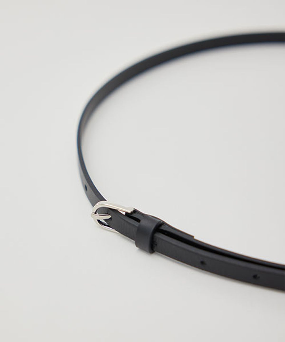 링서울(LINGSEOUL) [선물옵션] 10mm cowhide belt - [dark brown/black]