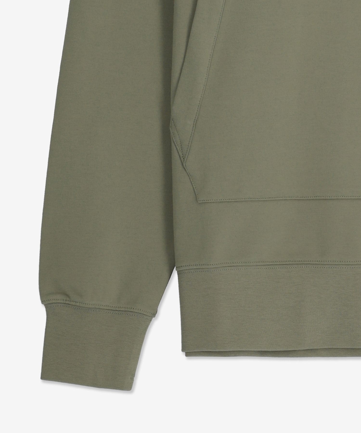 パーカー・フーディ C.P. Company Square Logo Patch Hood Silver Sage 15CLSS366A00 MUSINSA | CP Company Square Logo Patch Hood - Silver Sage