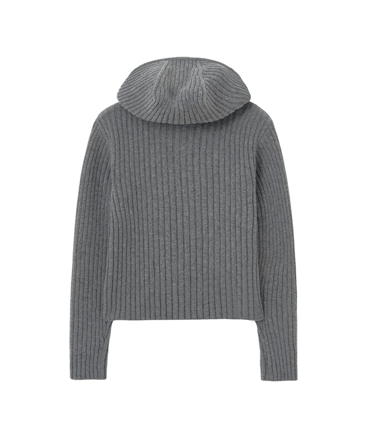문선 아카이브(MOONSUN ARCHIVE) UNISEX, Balaclava Knit Top / Grey