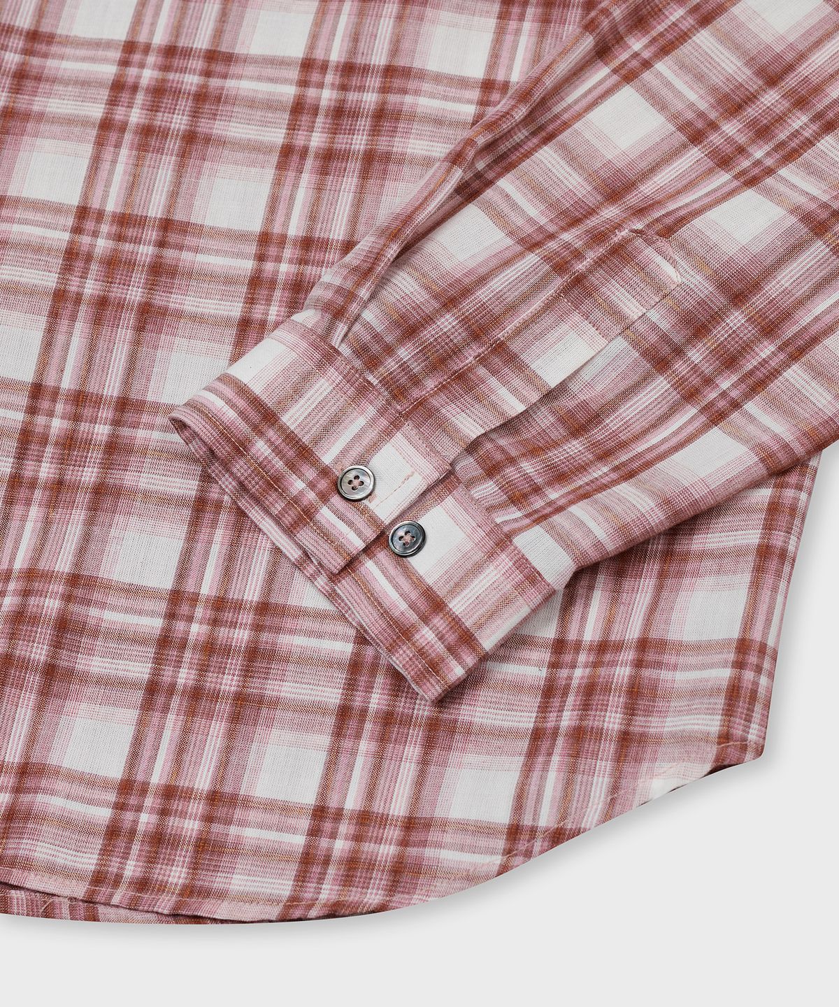 아워스코프(OURSCOPE) OLIVER Check Shirts (Red)