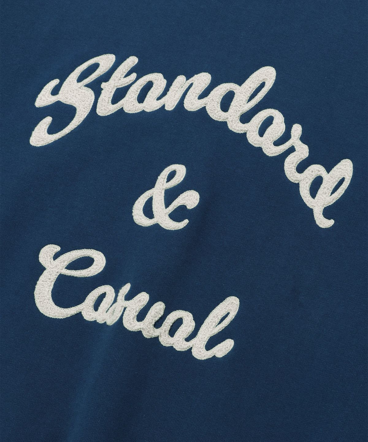 사운즈라이프(SOUNDSLIFE) S&C Embroidery Sweatshirts Blue
