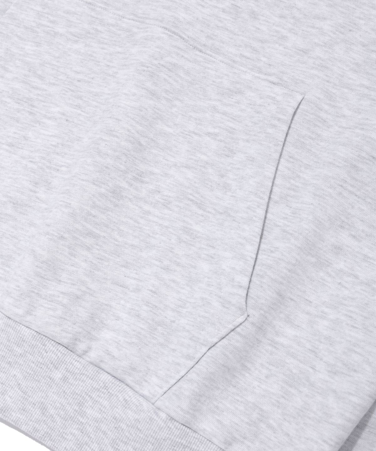사운즈라이프(SOUNDSLIFE) P.P.R Lettering Hoodie Pullover Melange Grey