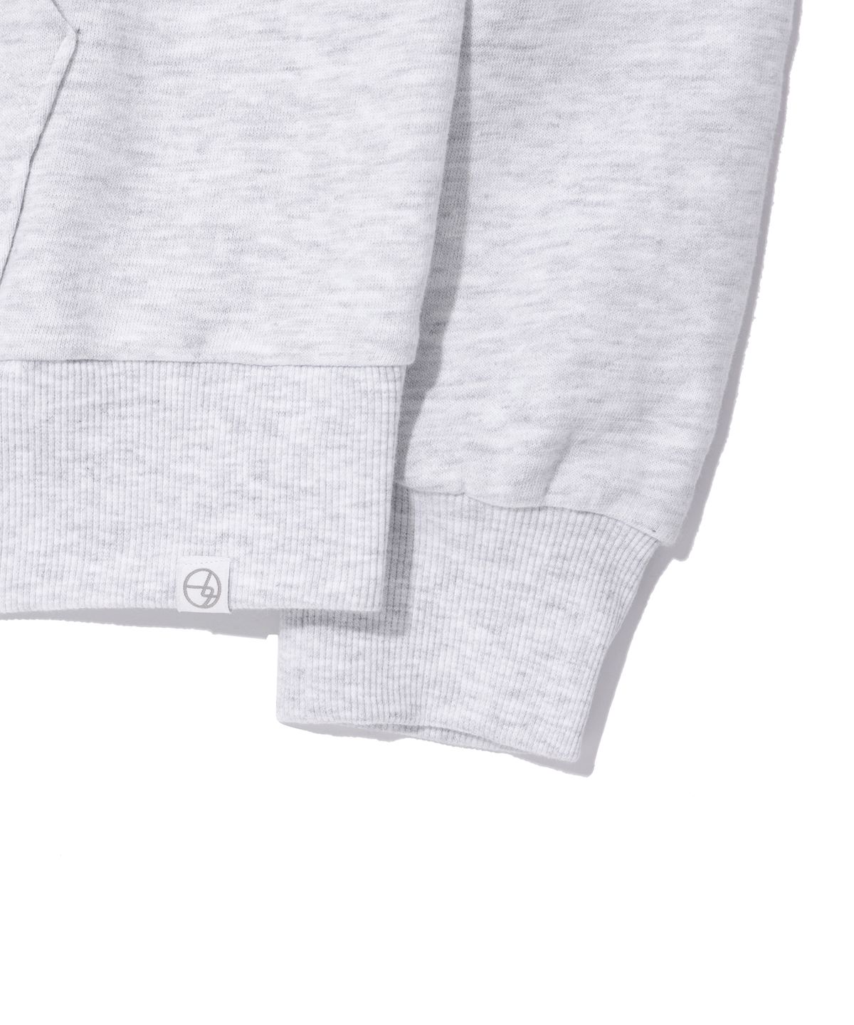 사운즈라이프(SOUNDSLIFE) P.P.R Lettering Hoodie Pullover Melange Grey