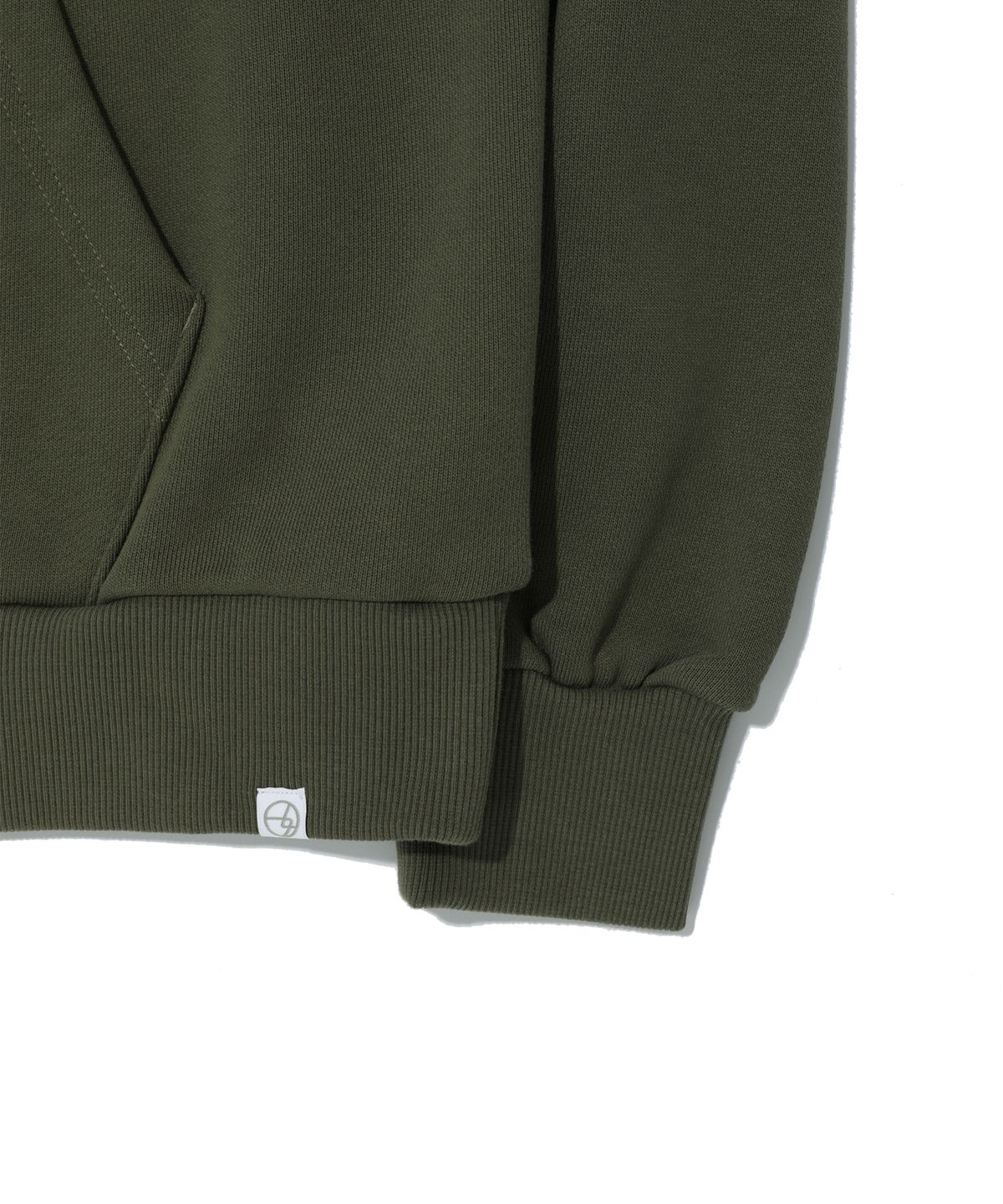 사운즈라이프(SOUNDSLIFE) P.P.R Lettering Hoodie Pullover Khaki