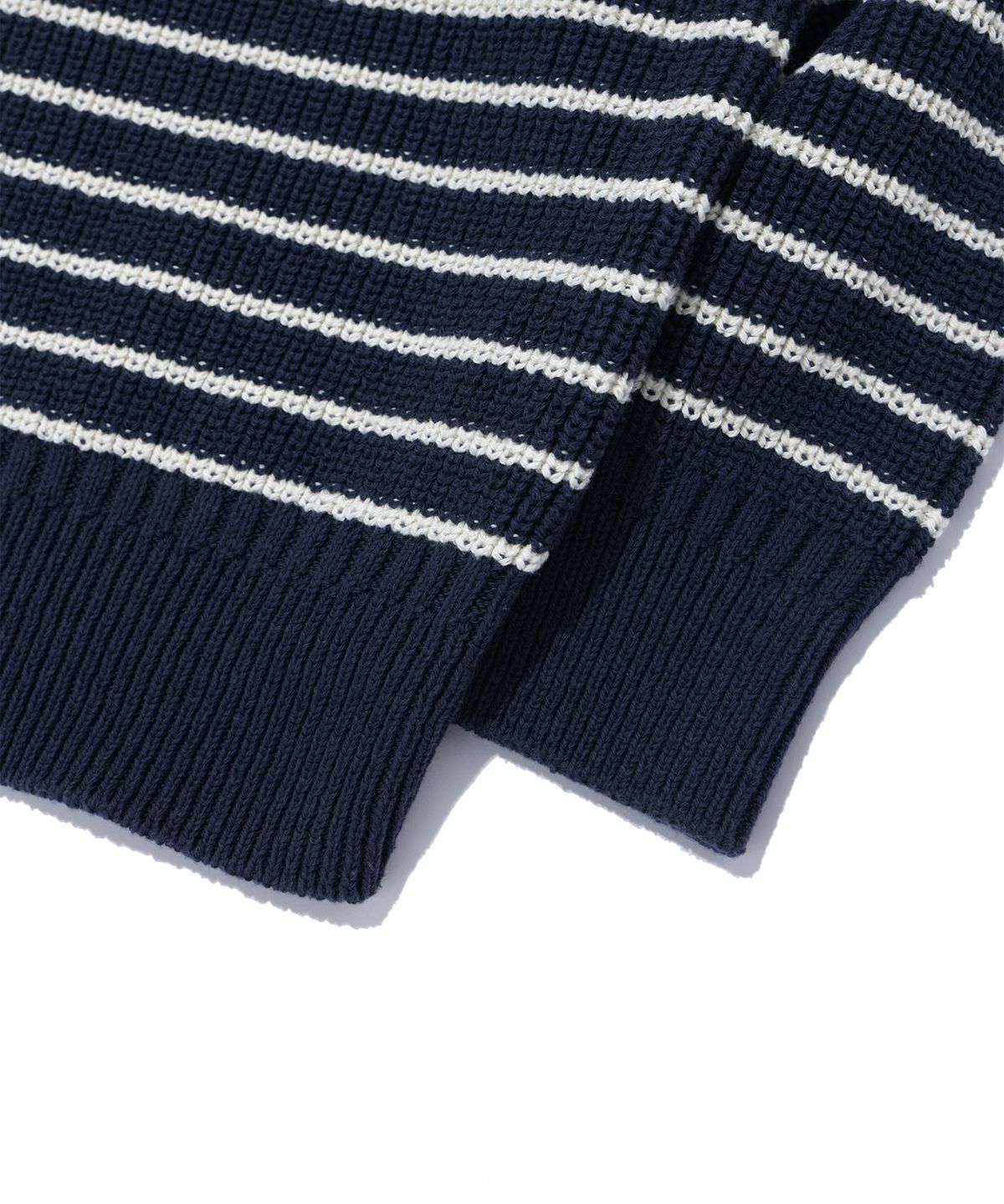 사운즈라이프(SOUNDSLIFE) Heavy Cotton Rugby Knit Navy Stripe
