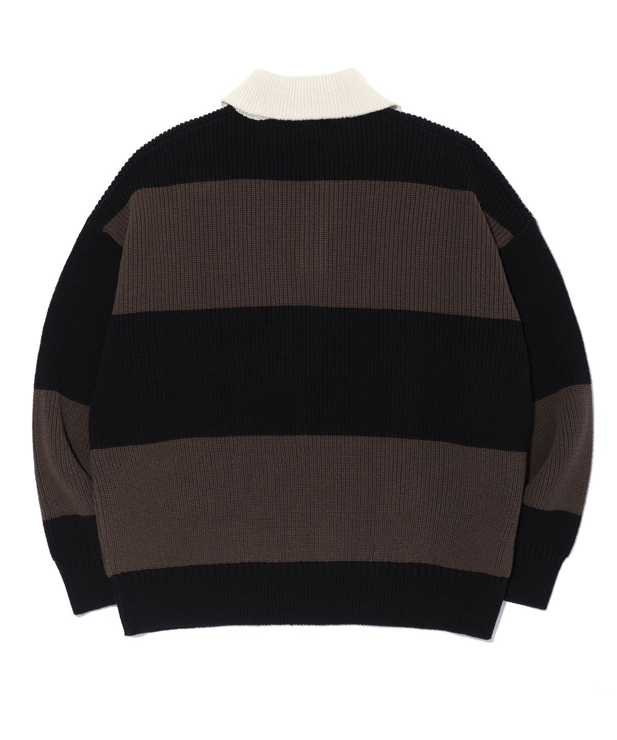사운즈라이프(SOUNDSLIFE) Heavy Cotton Rugby Knit Brown