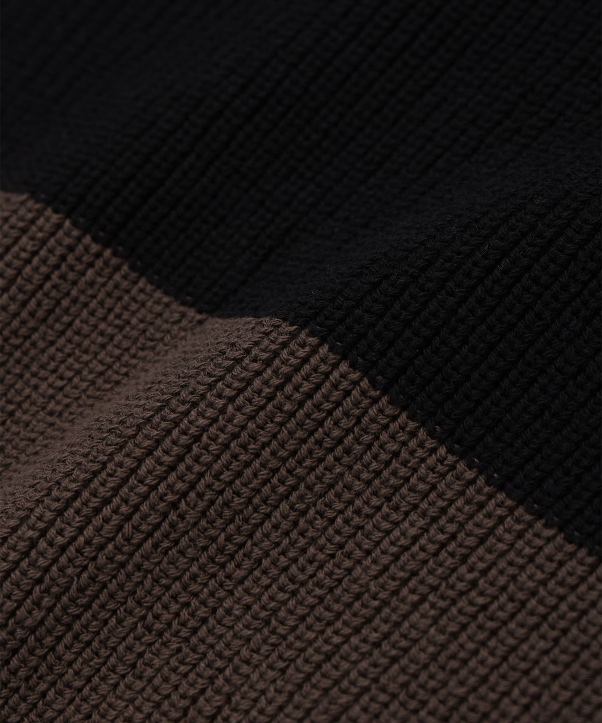 사운즈라이프(SOUNDSLIFE) Heavy Cotton Rugby Knit Brown