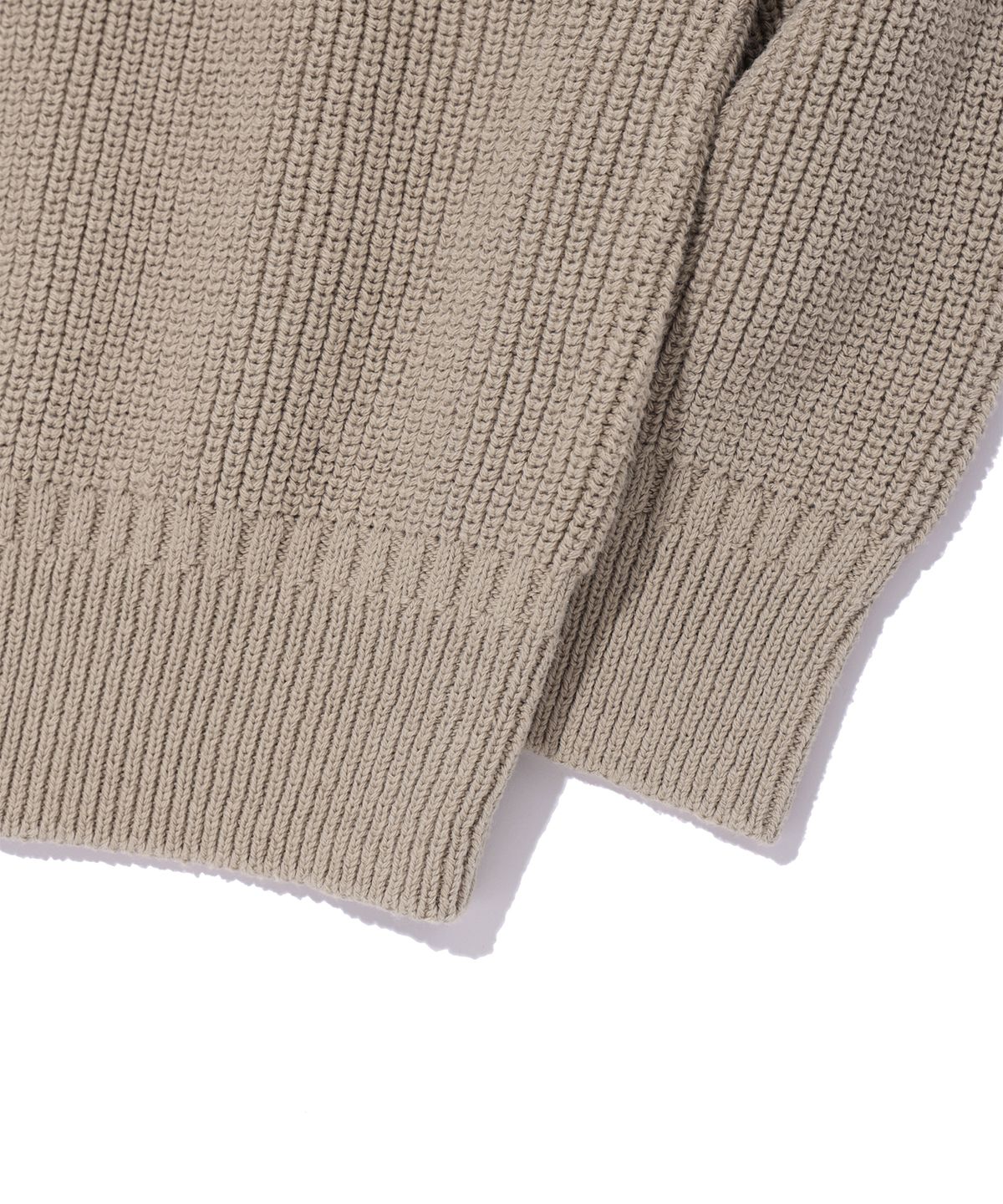 사운즈라이프(SOUNDSLIFE) Heavy Cotton Rugby Knit Beige