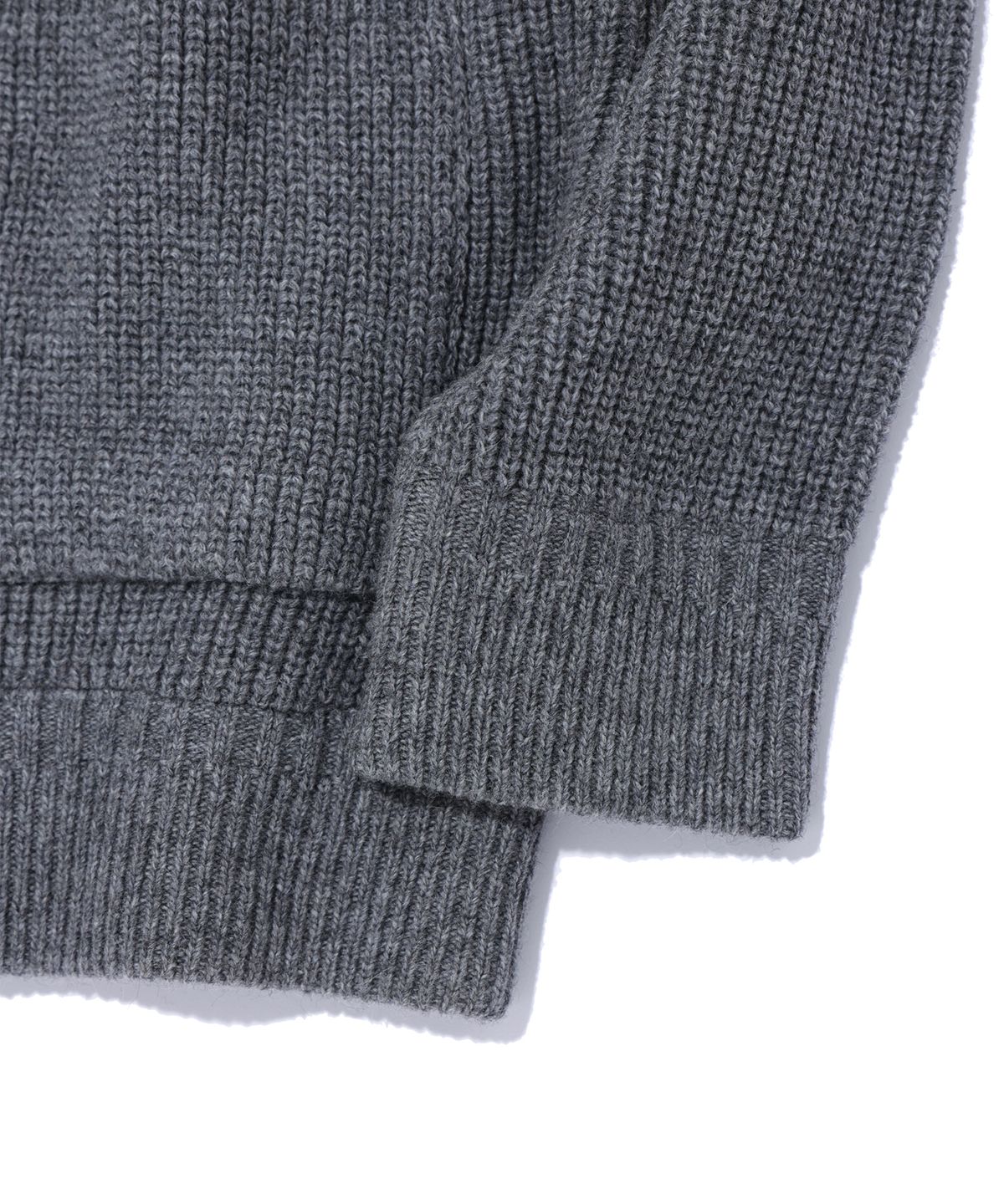 사운즈라이프(SOUNDSLIFE) Heavy Wool Cardigan Charcoal