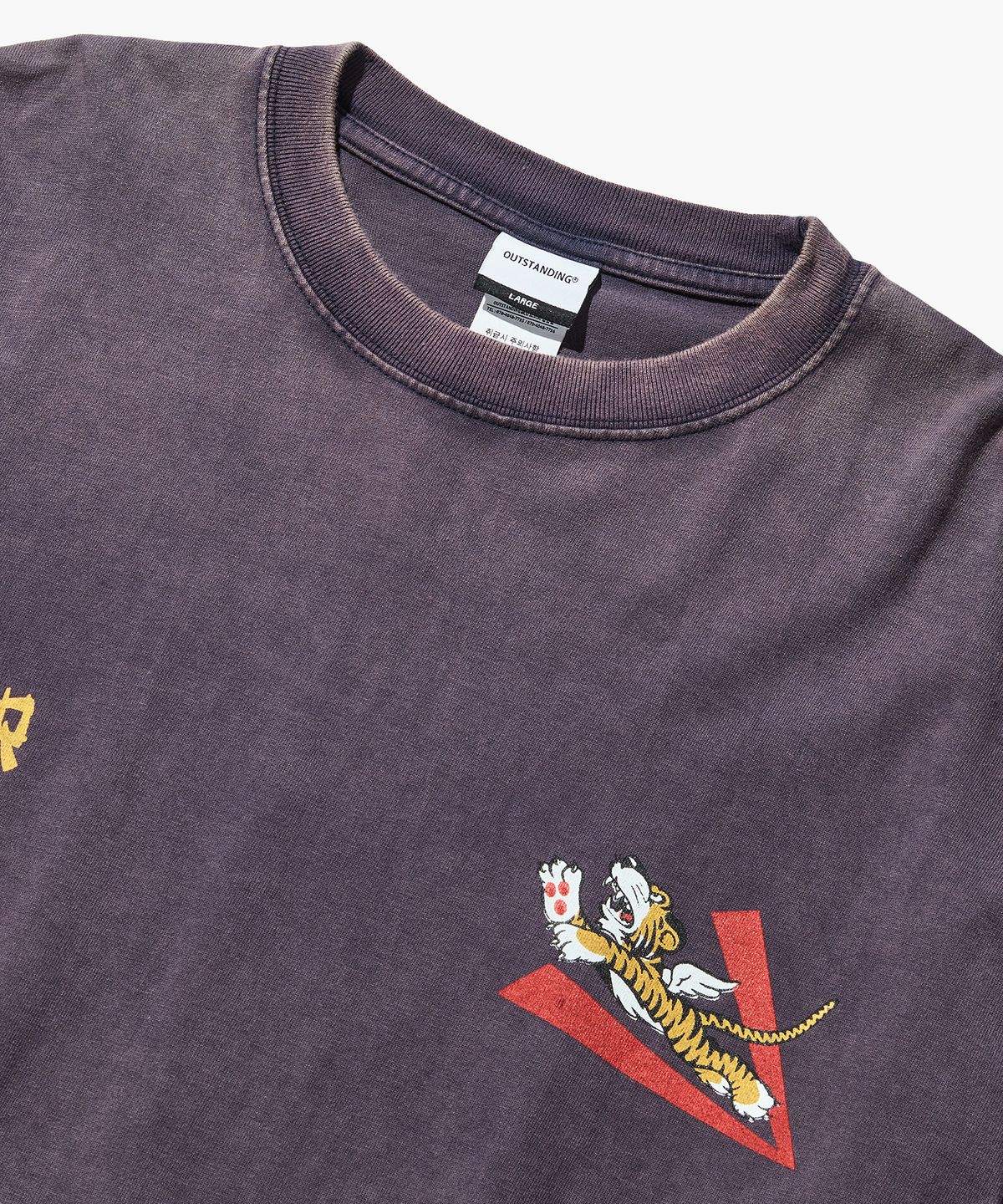 아웃스탠딩(OUTSTANDING) MIL SERIES LONG SLEEVE(74TH FIGHTER SQ)_VINTAGE NAVY