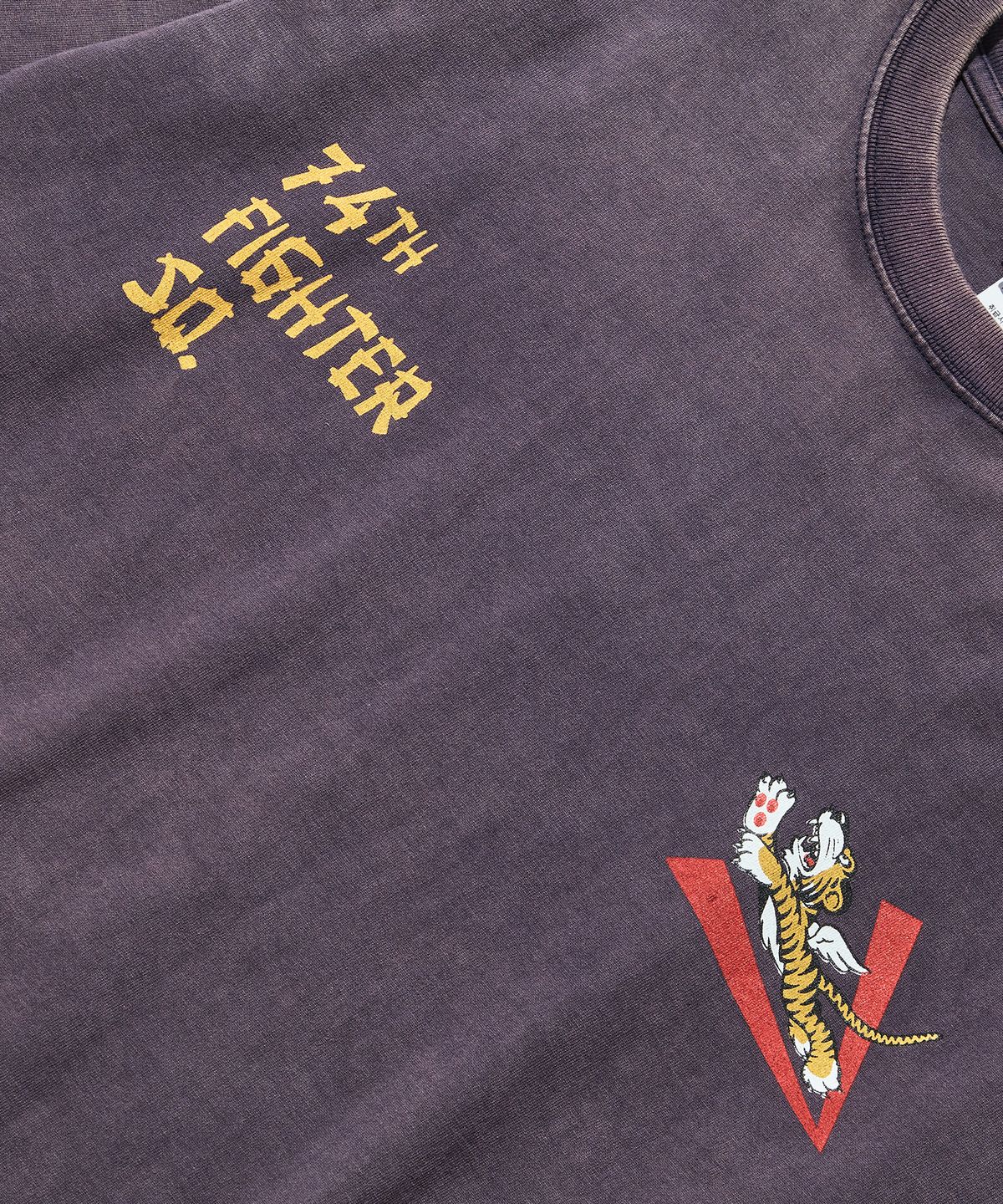 아웃스탠딩(OUTSTANDING) MIL SERIES LONG SLEEVE(74TH FIGHTER SQ)_VINTAGE NAVY
