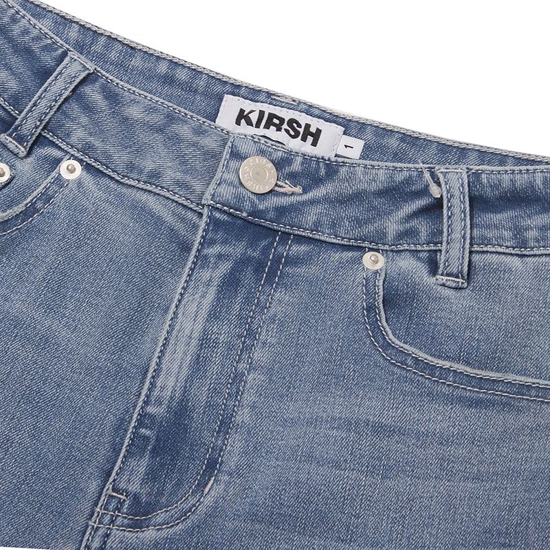 ★KIRSH★ Cherry Slim Fit Denim Pants Blue MUSINSA | KIRSH Cherry Slim Fit Denim Pants [Blue]