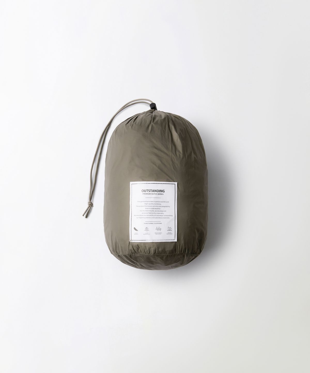 아웃스탠딩(OUTSTANDING) MOUNTAIN DOWN PARKA_BROWN