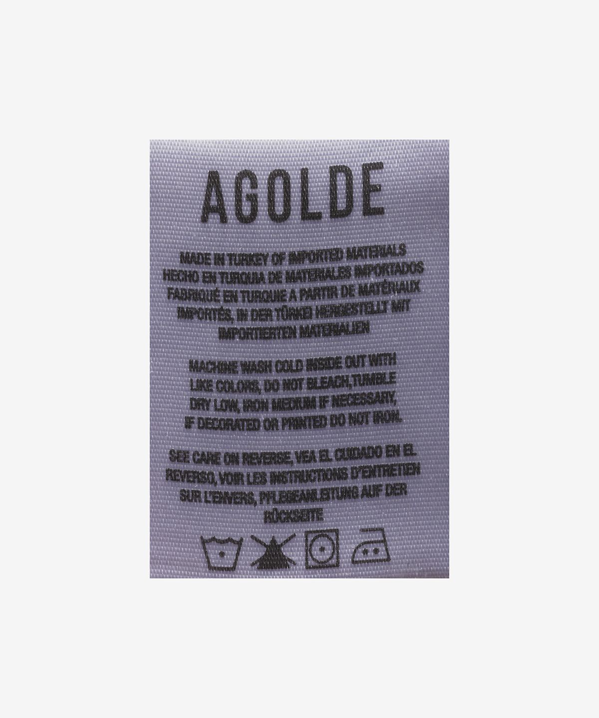 에이골디(AGOLDE) 하이 웨이스트 라일리 데님 팬츠 - 블랙 / A90901286COMPILATION