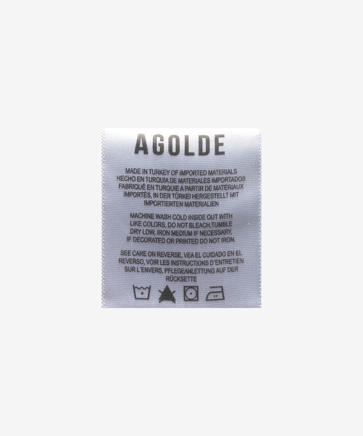 에이골디(AGOLDE) 90S 미드 라이즈 스트레이트 데님 팬츠 - 다크 블루 / A069I1141RANGE
