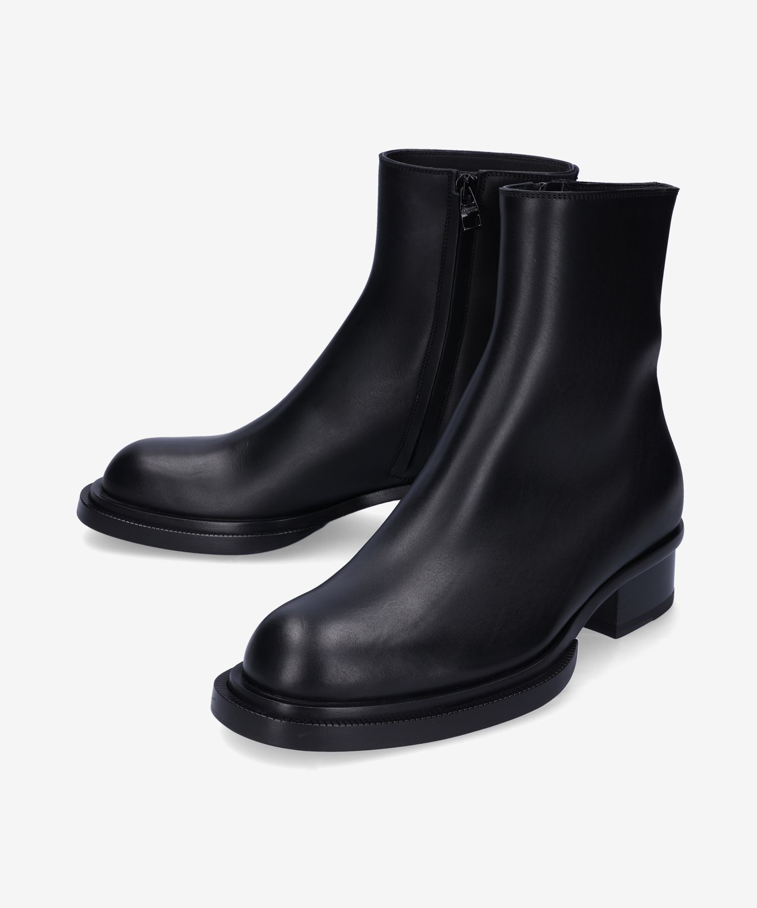 MUSINSA公式 | ALEXANDER McQUEEN Cuban Stack Ankle Boots