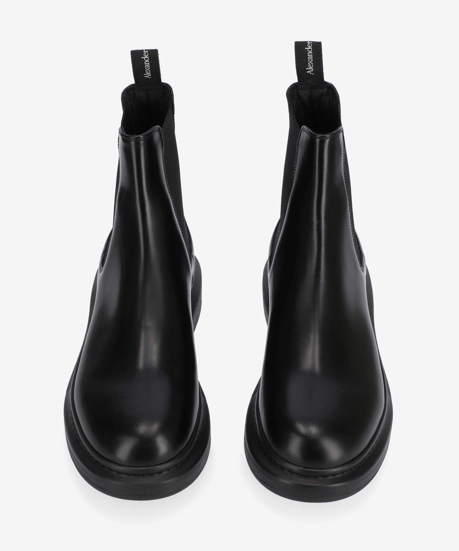 MUSINSA | ALEXANDER McQUEEN Hybrid Chelsea Boots - Black