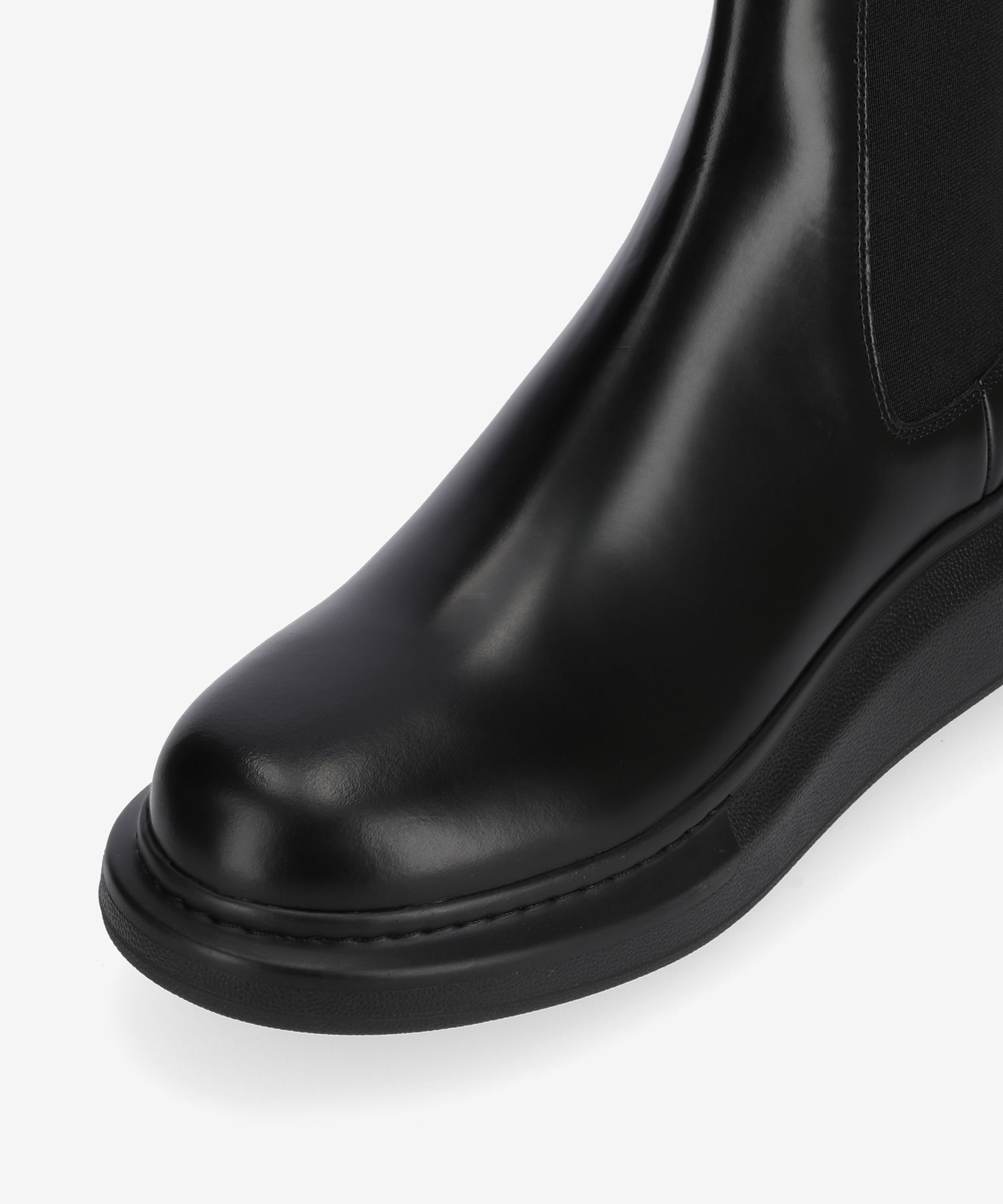 Leather boots Alexander McQueen White size 42 EU in Leather