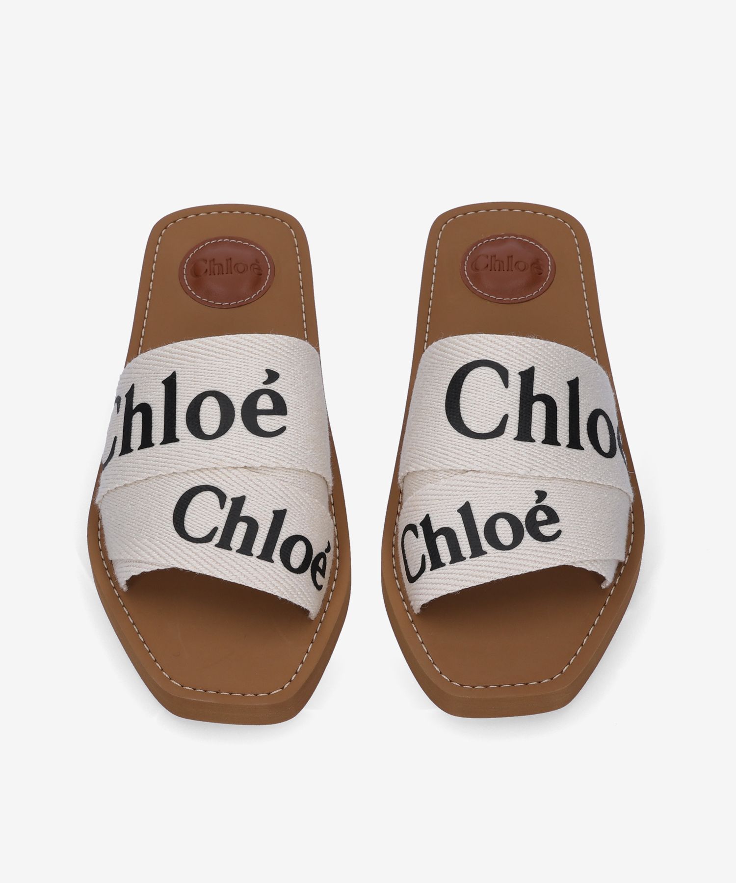 サンダル・ミュール CHLOE Women Sandals CHC22U188Z3101 White MUSINSA | CHLOE Woody Mule - White / CHC22U188Z3101