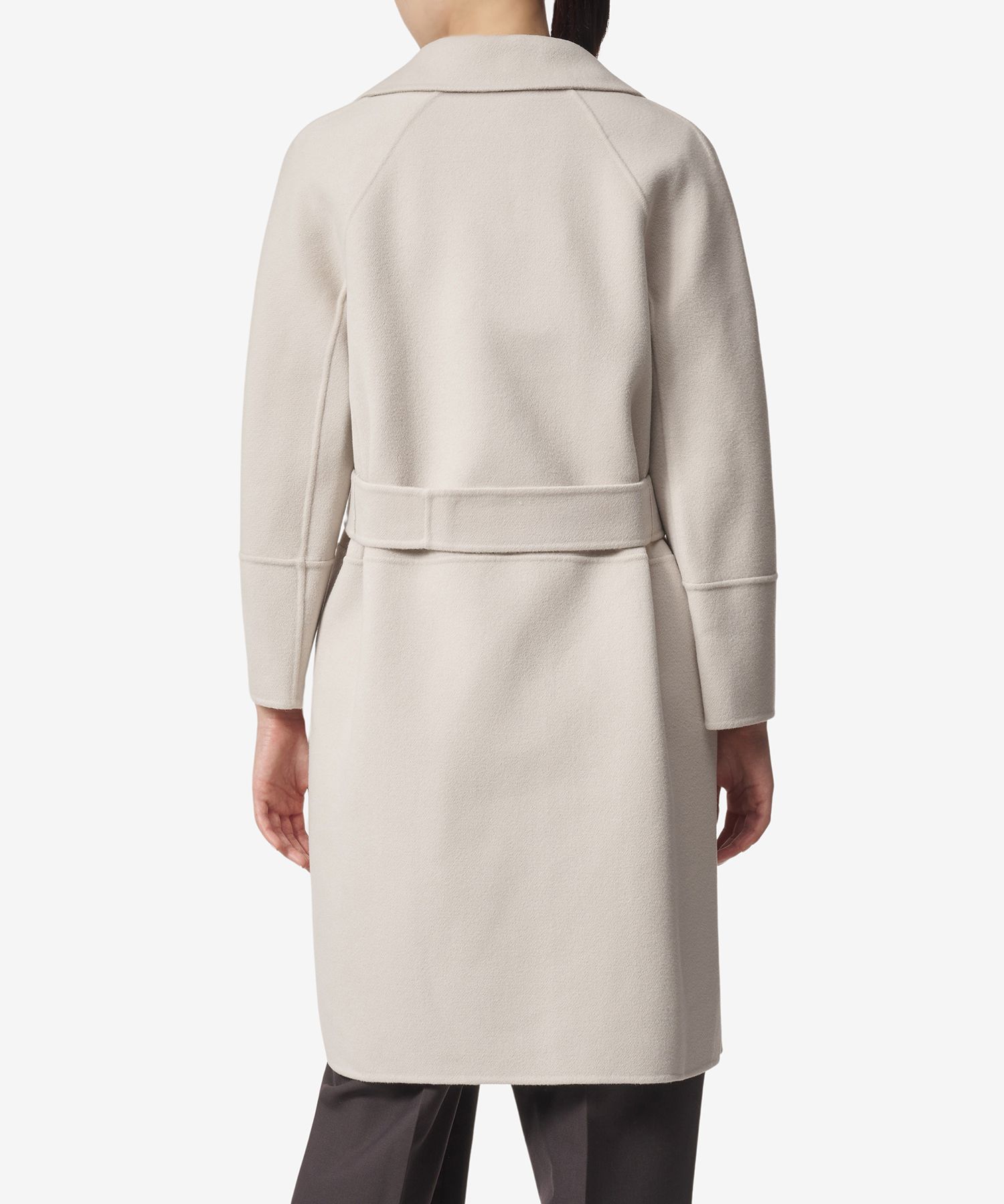 MUSINSA公式 | S MAX MARA Arona Virgin Wool Belted Coat