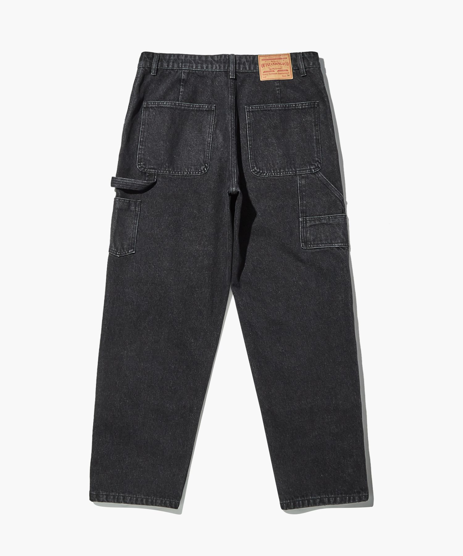 MUSINSA | OUTSTANDING CARPENTER DOUBLE KNEE PANTS(NON RIVET