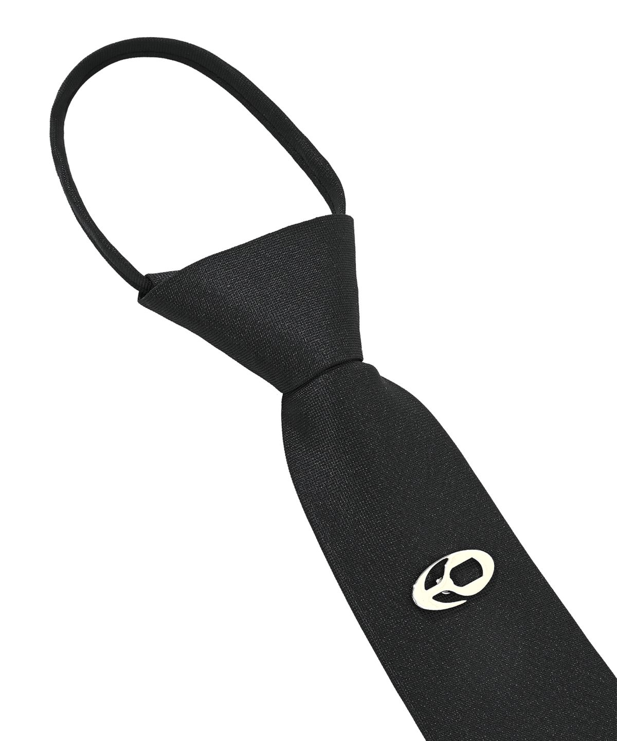 오픈야드(오와이)(OPENYARD(OY)) METAL SYMBOL LOGO PIN NECKTIE-BLACK