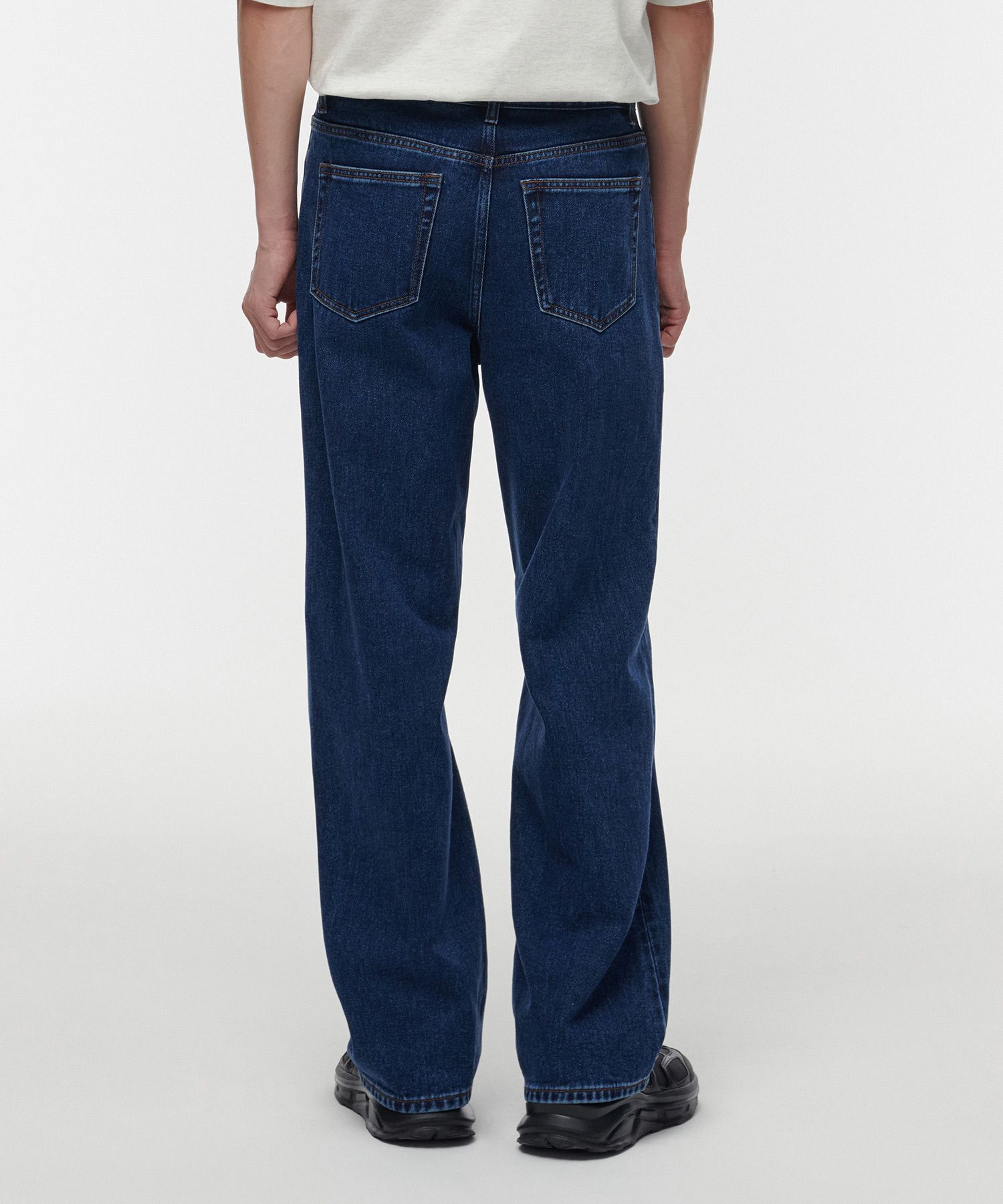 ★MUSINSA STANDARD★ Deep Indigo Big Wide Denim Pants MMDNP6 MUSINSA | MUSINSA STANDARD WIDE DENIM PANTS [LIGHT INDIGO]