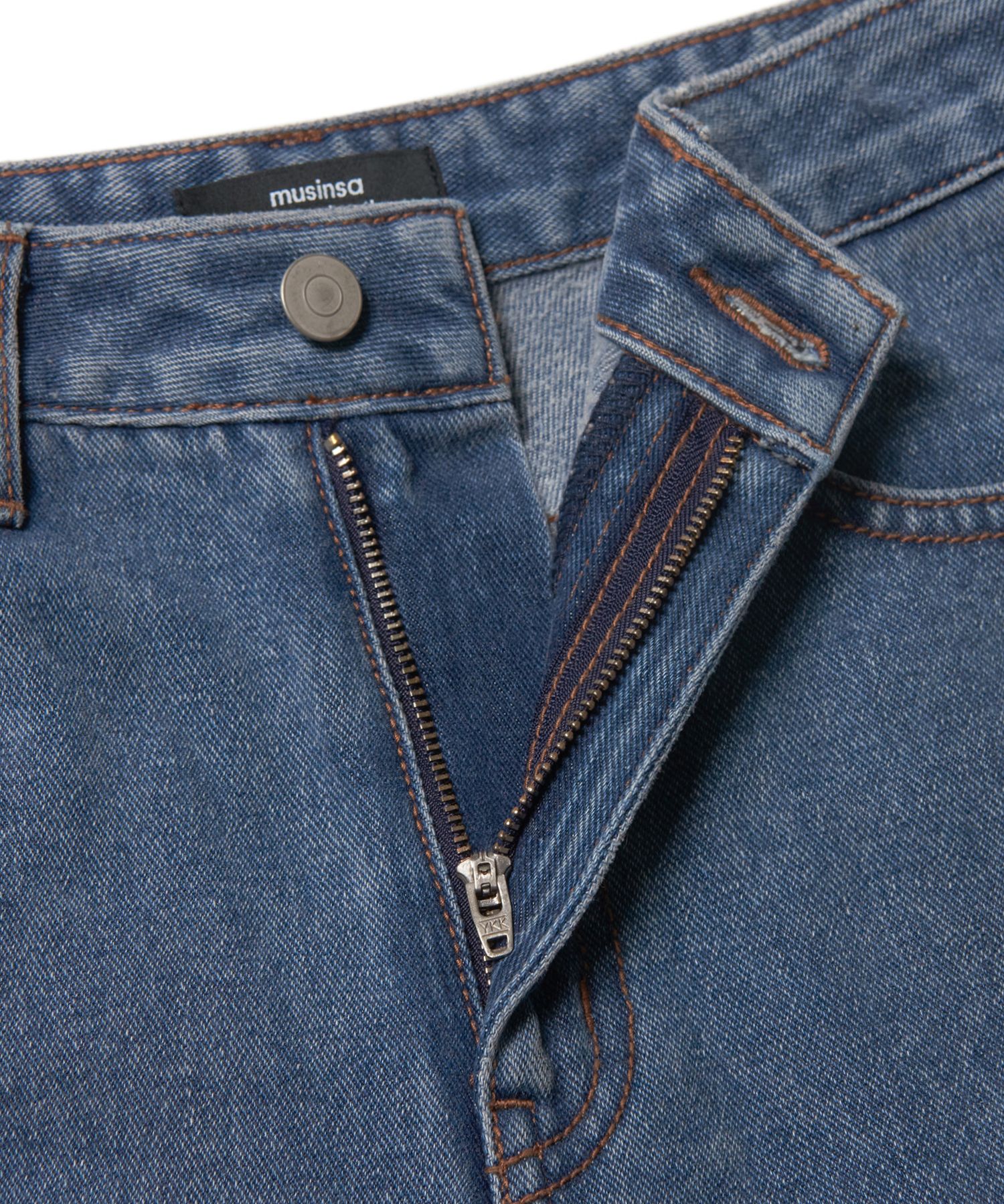 デニム・ジーパン MUSINSA STANDARD WOMAN Women's inner brushed wide denim pant MUSINSA | MUSINSA STANDARD WOMAN Women's inner brushed