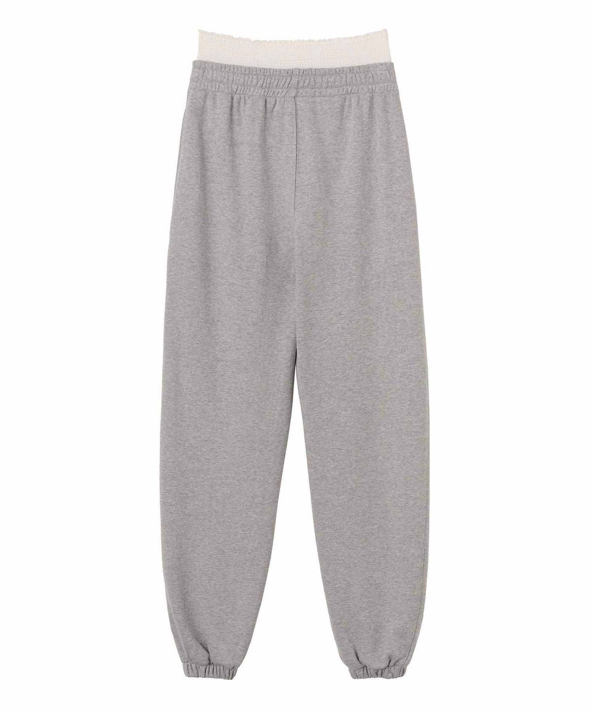 스컬프터(SCULPTOR) Trunk Layered Jogger Pants Melange Gray