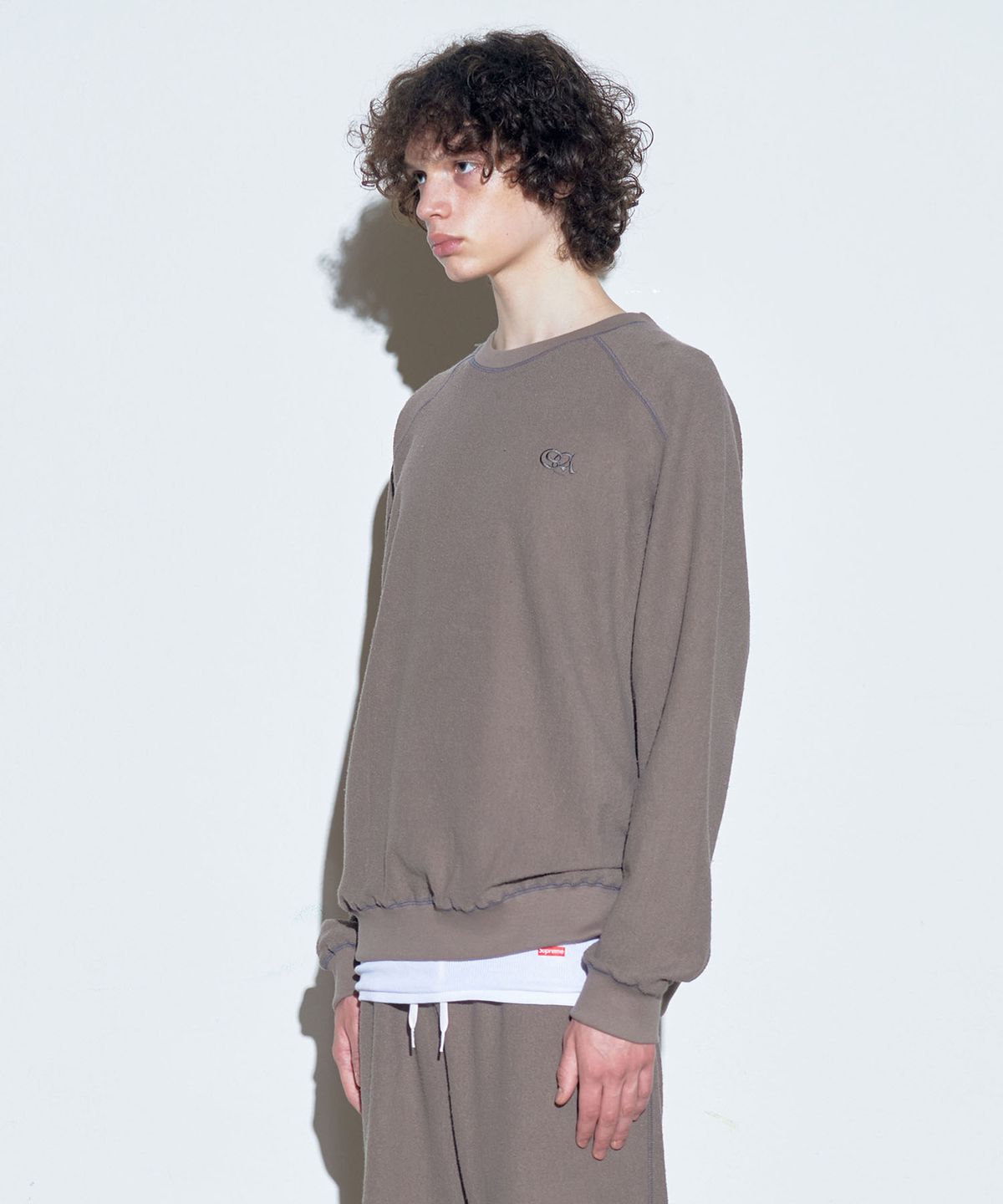 스컬프터(SCULPTOR) Inside-Out Sweatshirt Mocha