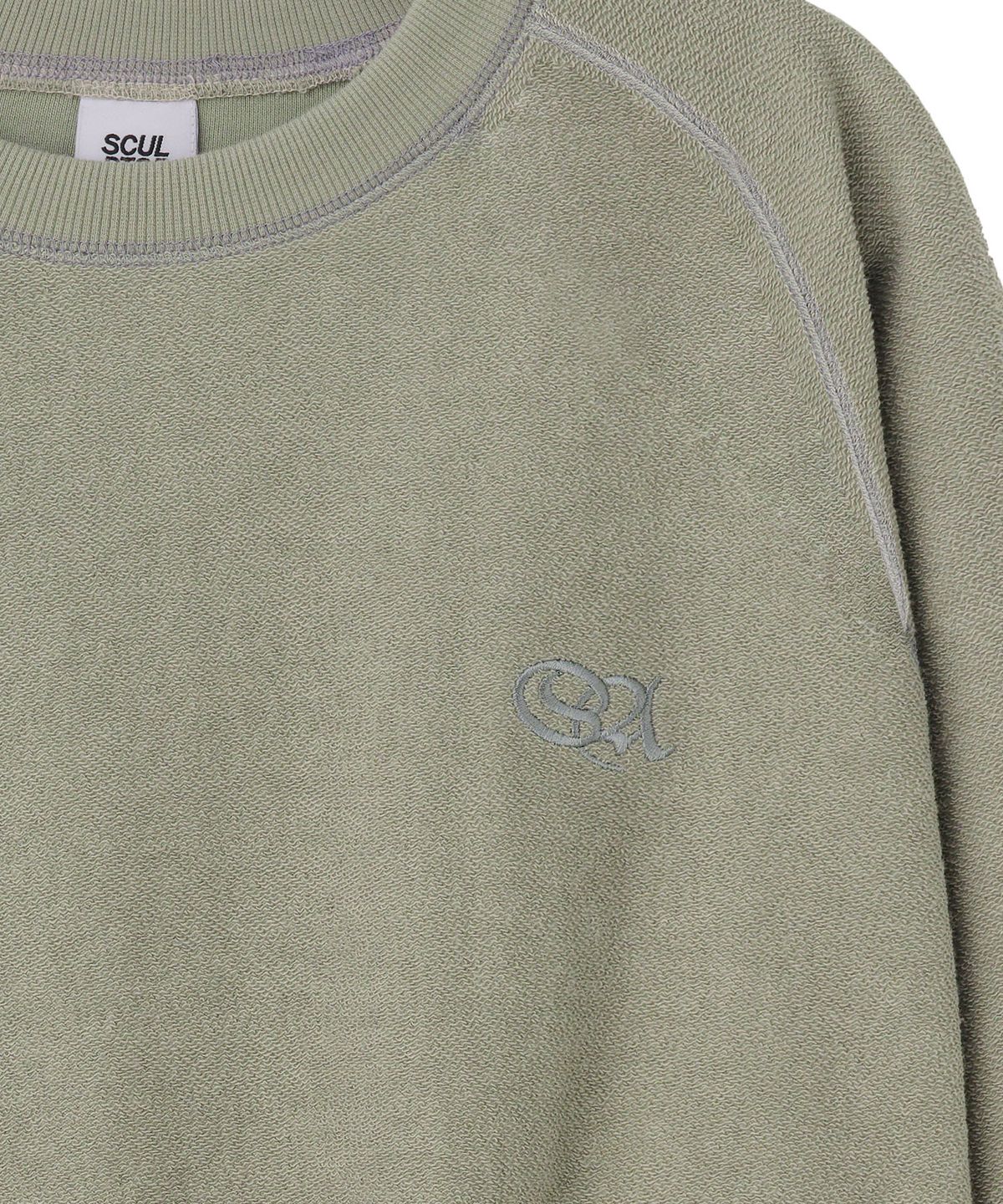 스컬프터(SCULPTOR) Inside-Out Sweatshirt Sage