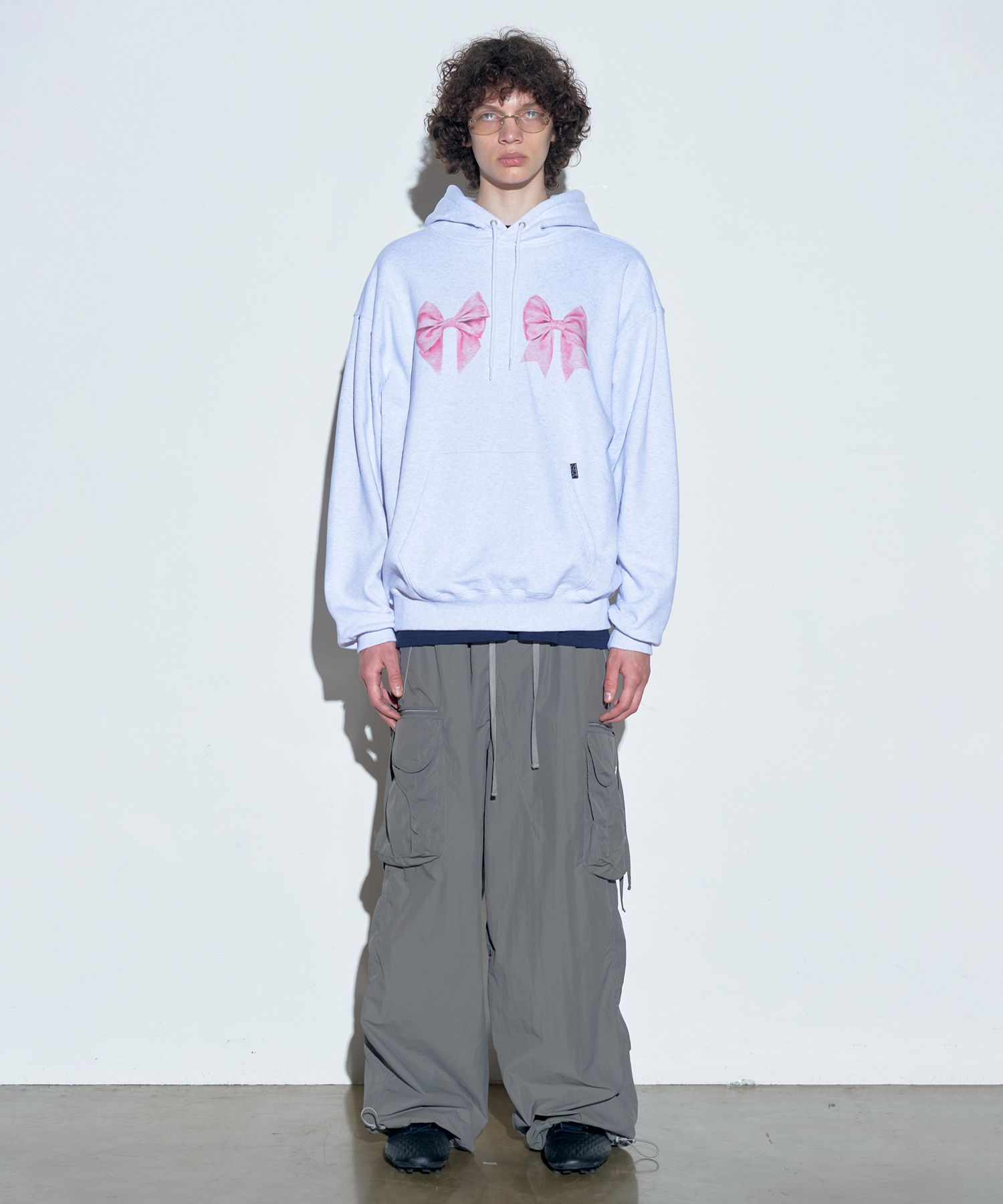 <最終価格>★SCULPTOR★ Acid Peel Bow Hoodie SCULPTOR Acid Peel Bow Hoodie