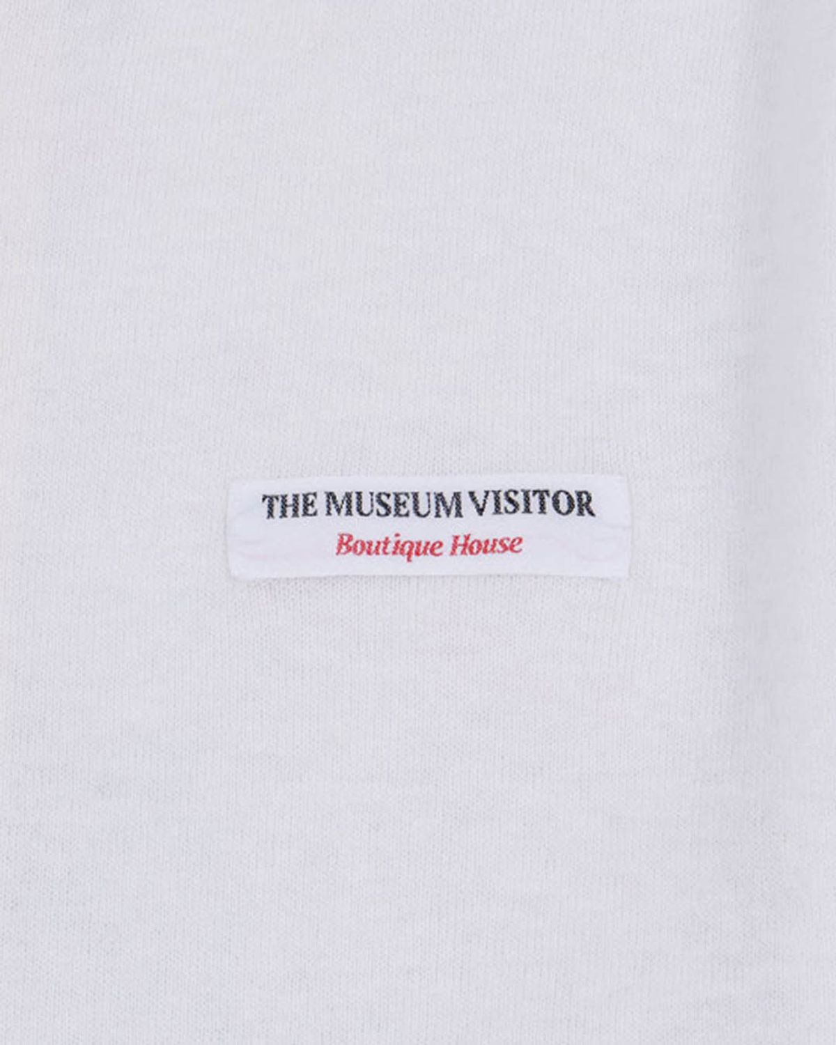 더뮤지엄비지터(THEMUSEUMVISITOR) FLOWER PICTURE PRINTED KNIT ZIP UP (IVORY)