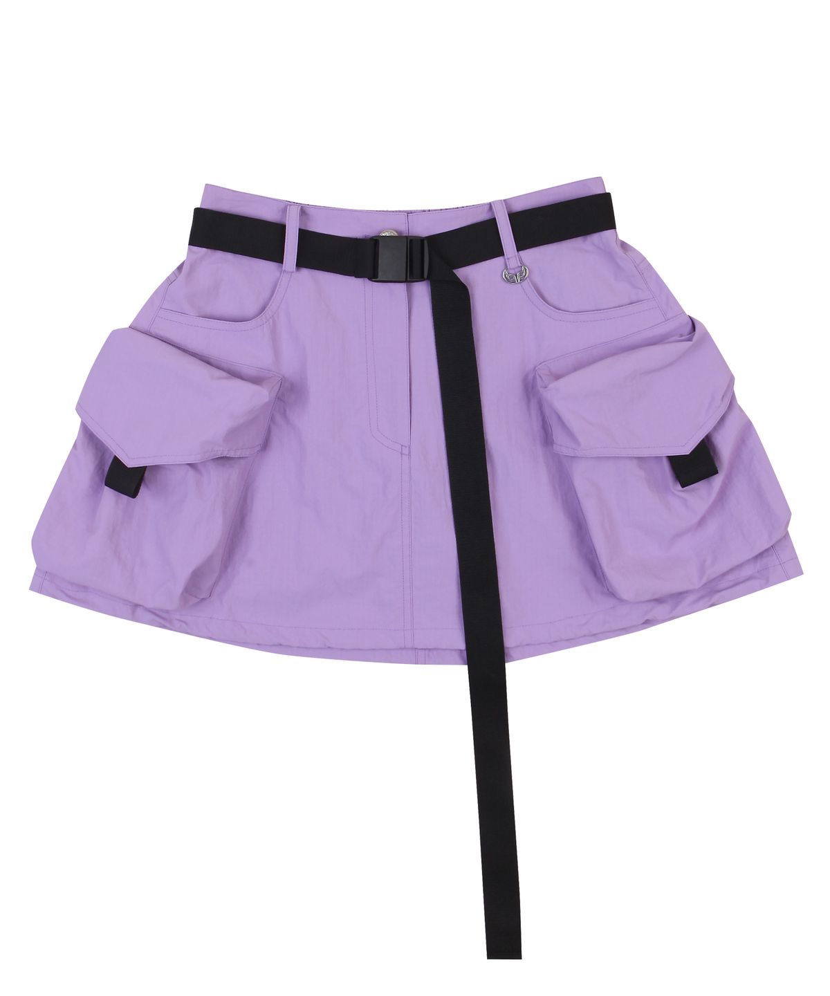 라라폭스(LALAFOX) CARGO SHORT SKIRT PURPLE BP1WS002