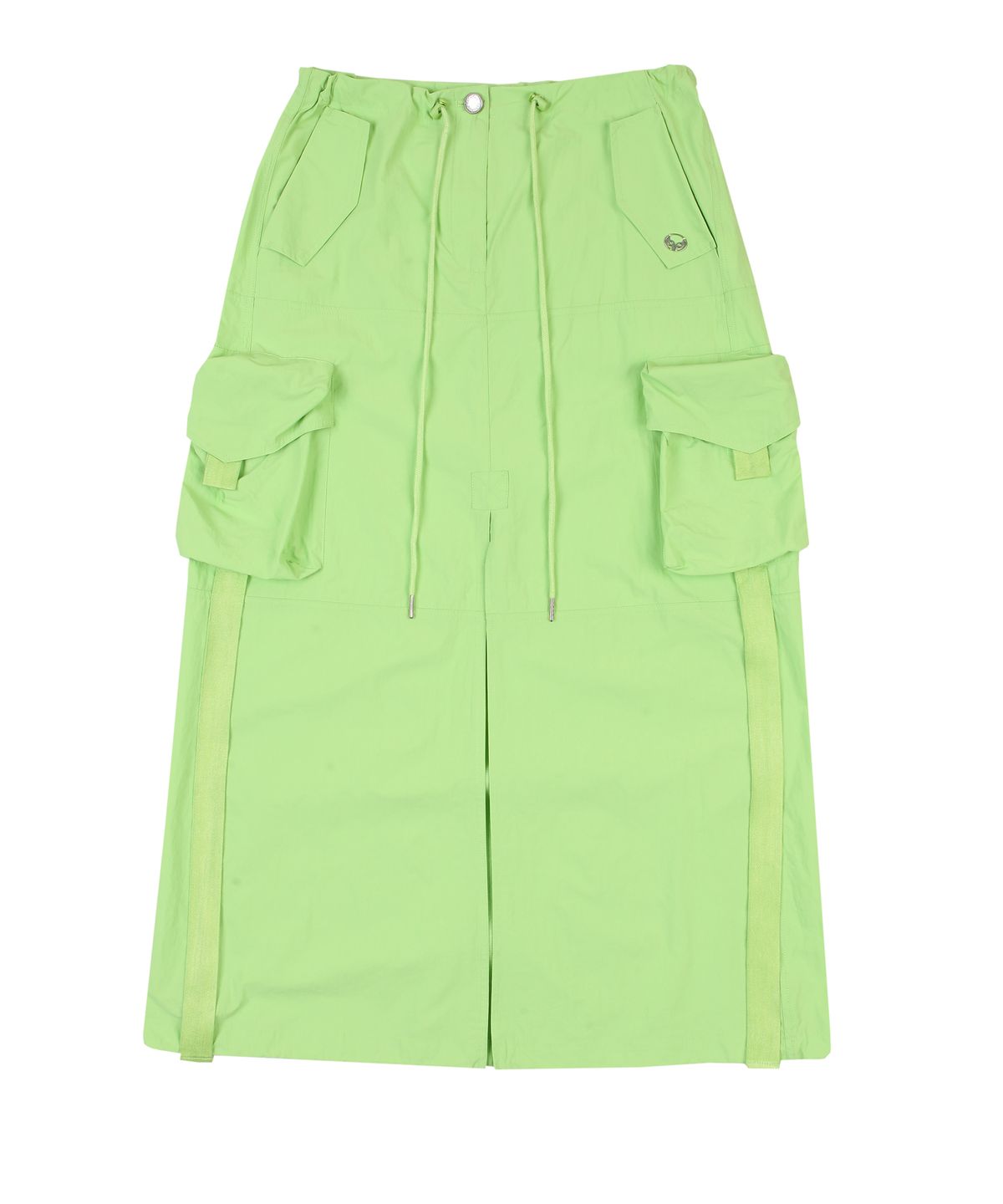 라라폭스(LALAFOX) CARGO LONG SKIRT LIME BP1WS003