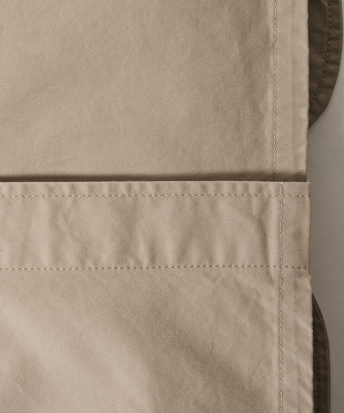 포터리(POTTERY) Washed Sports Jacket  KAYANU Cotton Vintage Chino Cloth Resilient Finish (Grege)