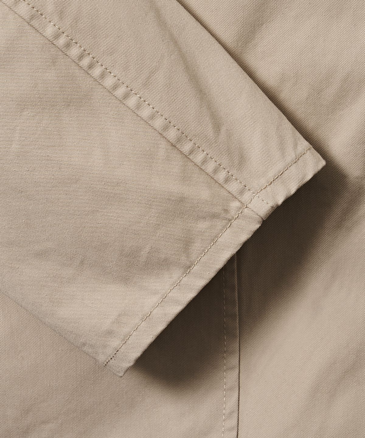 포터리(POTTERY) Washed Sports Jacket  KAYANU Cotton Vintage Chino Cloth Resilient Finish (Grege)