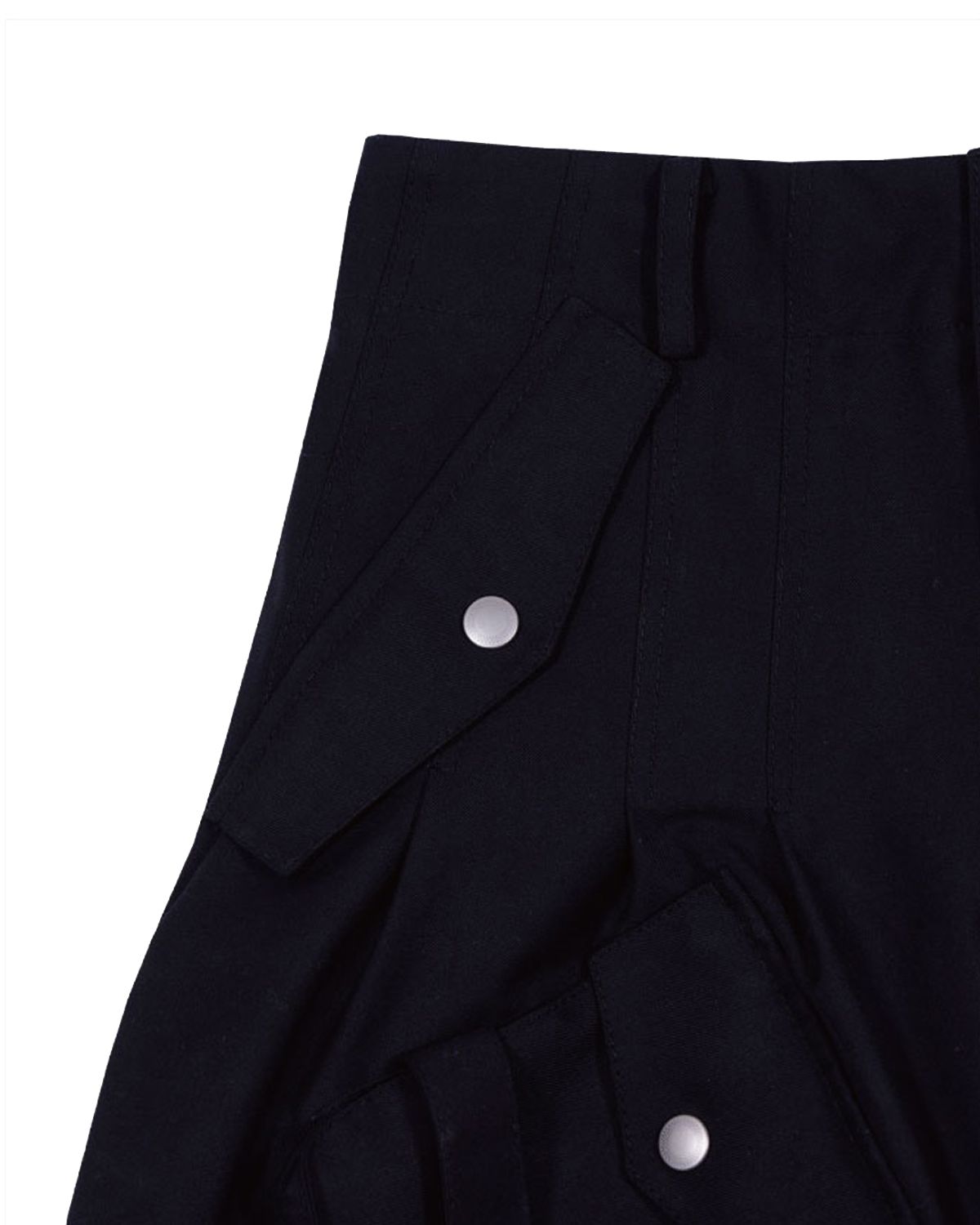 더뮤지엄비지터(THEMUSEUMVISITOR) FIVE FLAP POCKET SHORTS (BLACK)