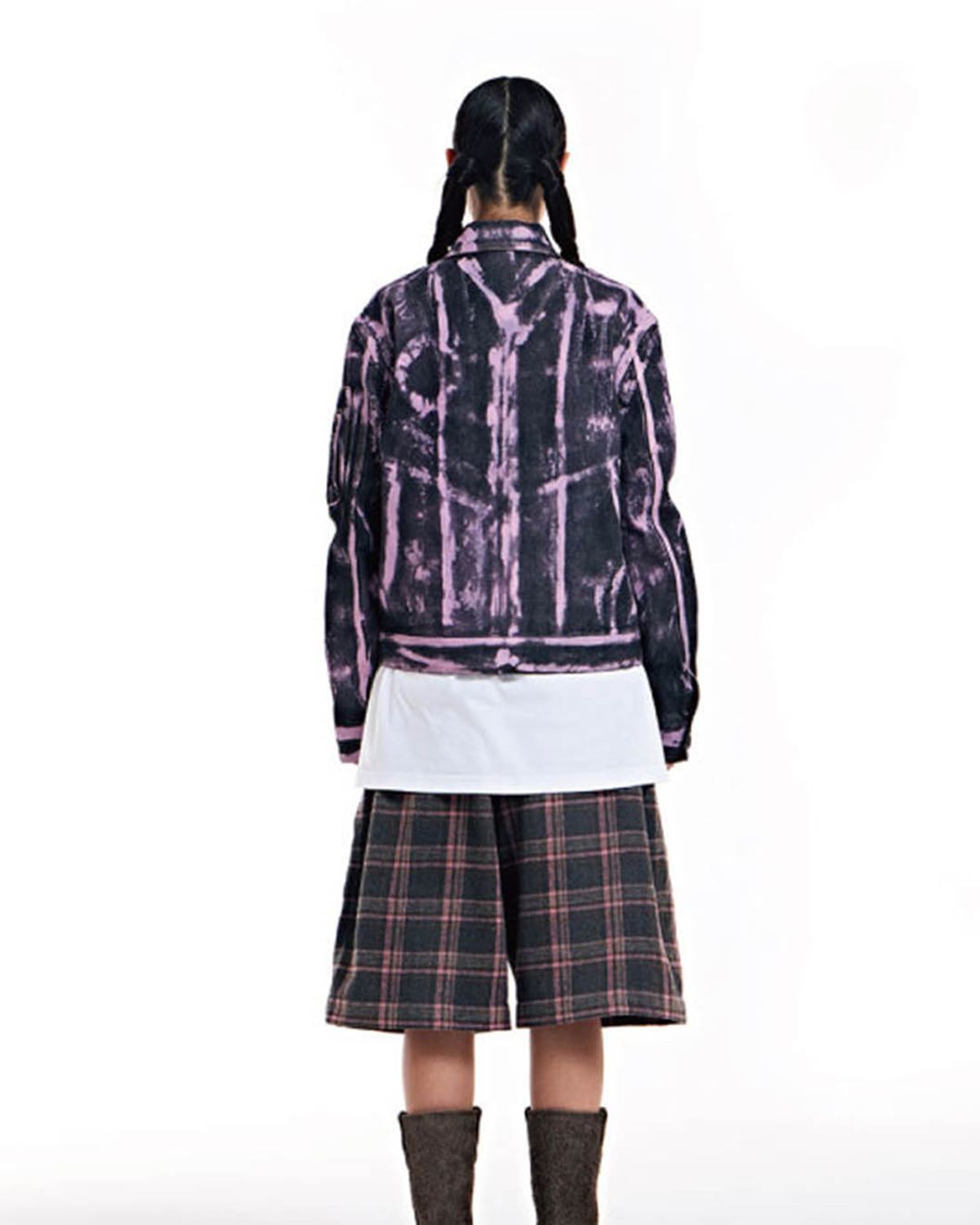 더뮤지엄비지터(THEMUSEUMVISITOR) FIVE FLAP POCKET SHORTS (PINK)