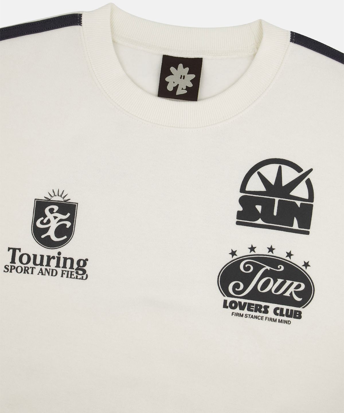 썬러브(SUNLOVE) Team Crewneck Sweatshirt Ivory