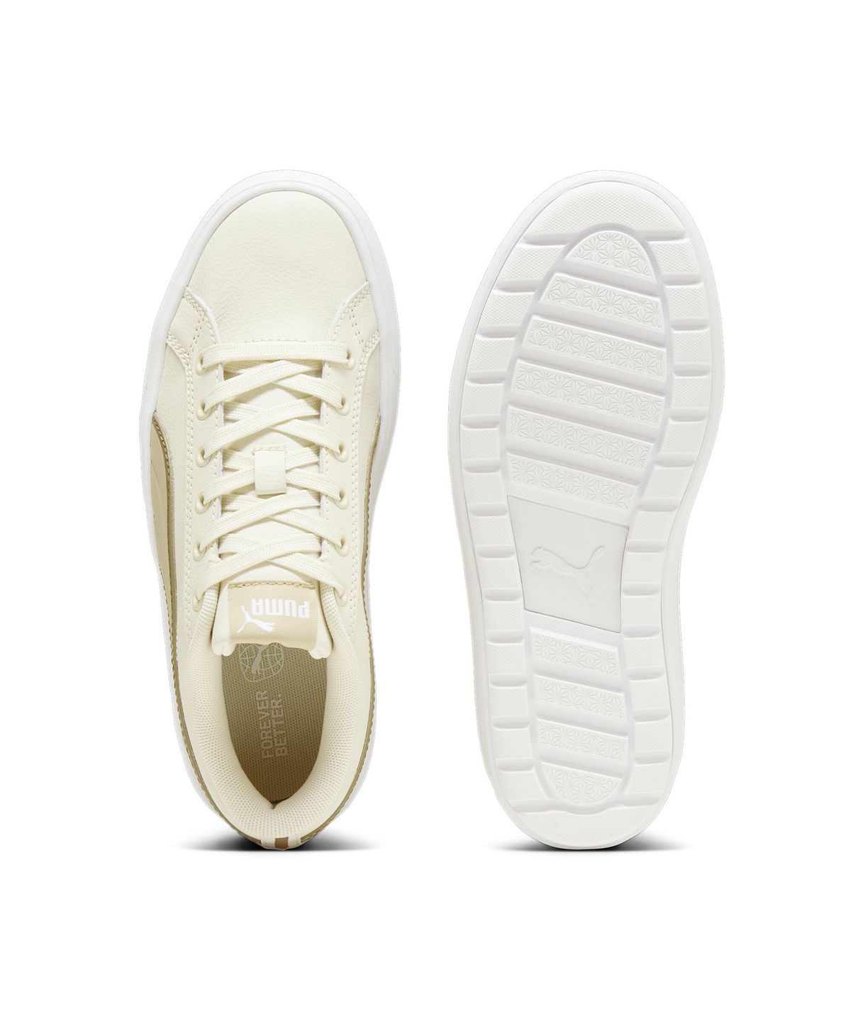 푸마(PUMA) 카리나 2.0 - 화이트:브라운 / 392320-03