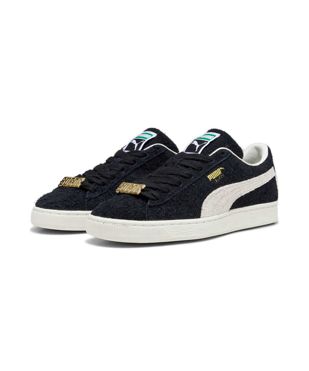 푸마(PUMA) 스웨이드 펫 레이스 - 블랙:화이트 / 393167-03
