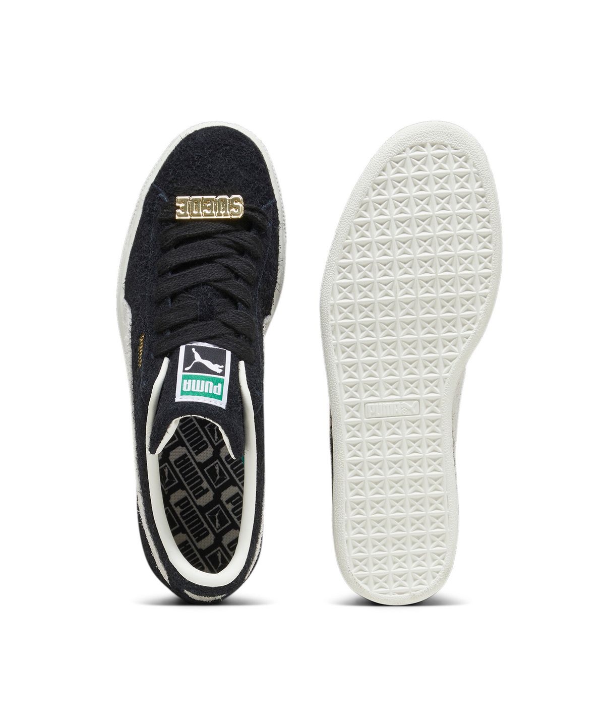 푸마(PUMA) 스웨이드 펫 레이스 - 블랙:화이트 / 393167-03