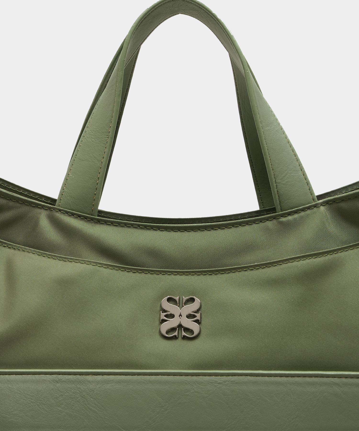 [韓国]★SATUR★All Day Nylon Tote Bag★ナイロン トートバッグ 韓国 SATUR】Satur All Day Nylon Tote Bag - Olive Khaki
