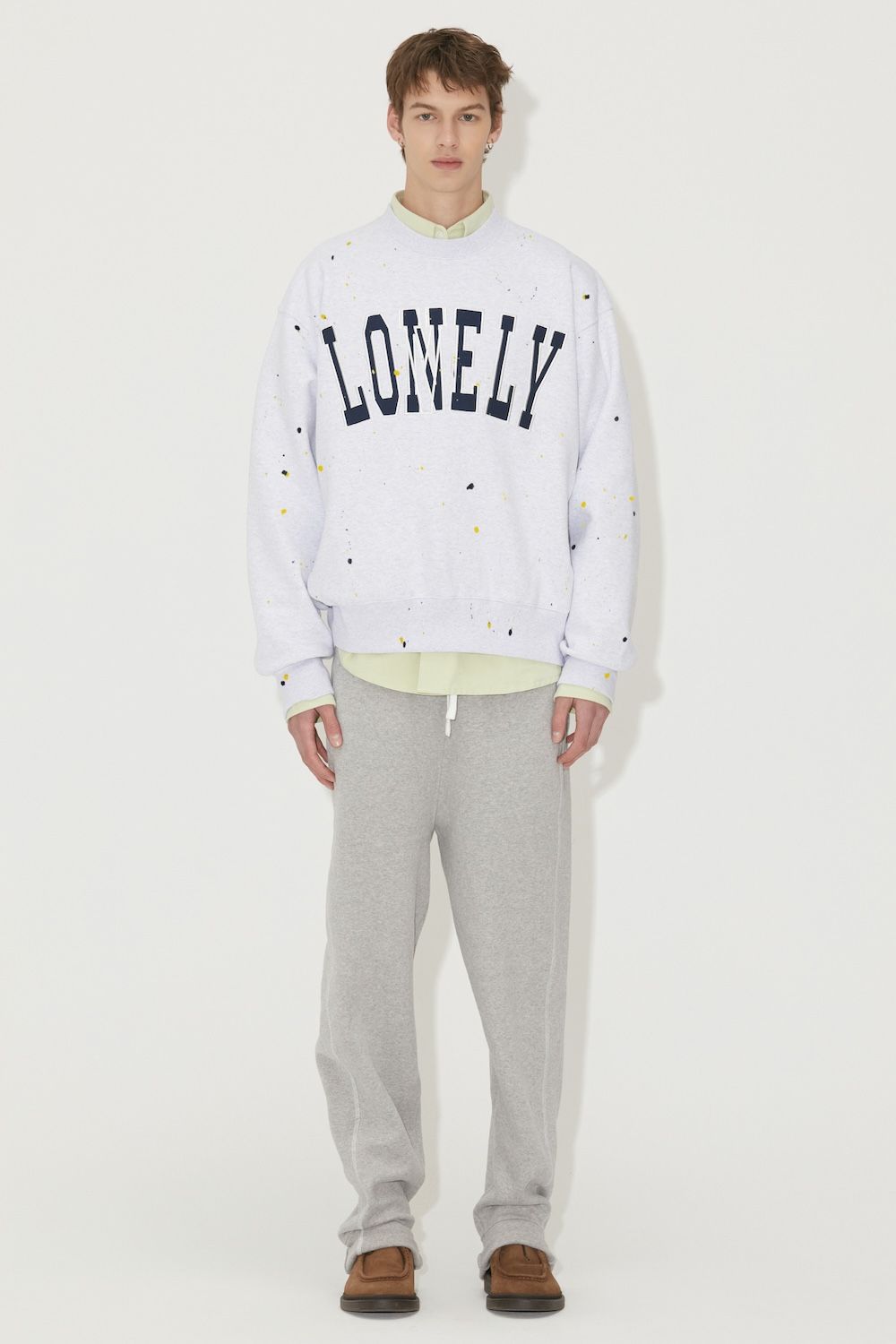 韓国人気ブランド[NOHANT♥] AURORA PAINTING SWEATSHIRT MUSINSA公式 | NOHANT LONELY/LOVELY AURORA PAINTING