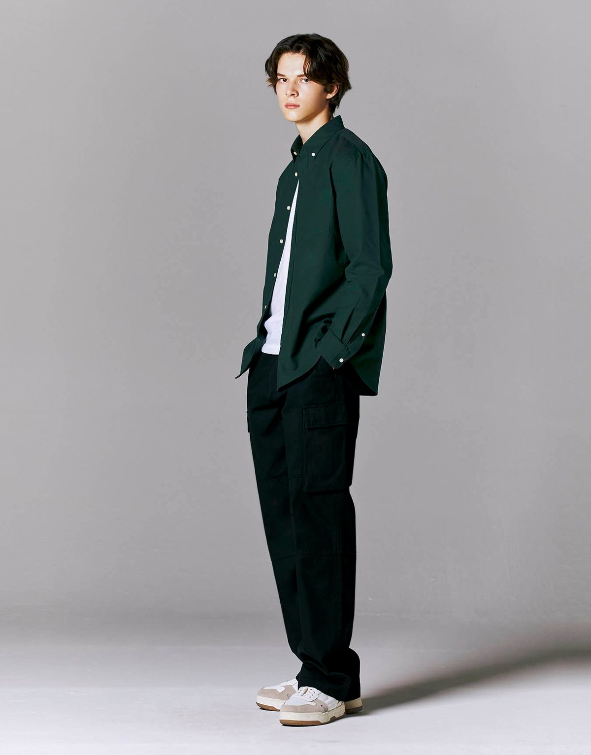 지오다노(GIORDANO) 레귤러핏 옥스포드 셔츠 043903 [15color]