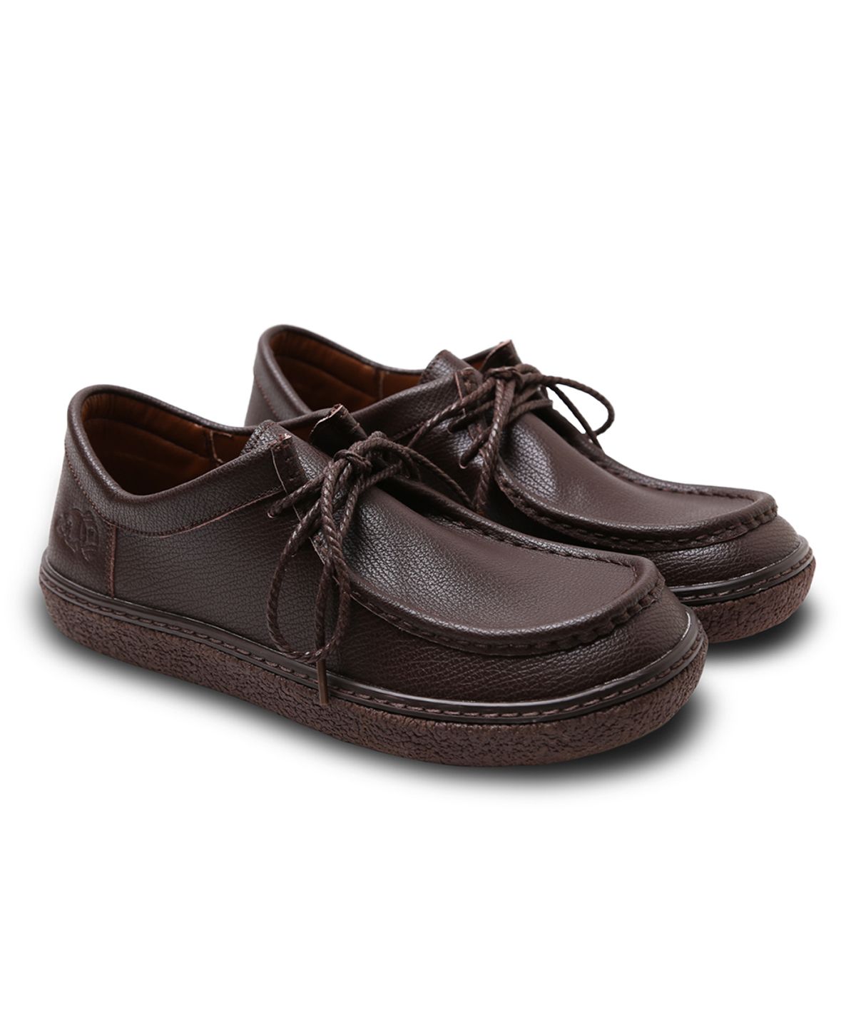 하버드 슈즈(HARVARD SHOES) 카스토 성인 가죽 캐주얼 로퍼 브라운