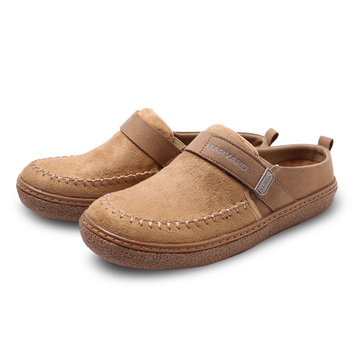 하버드 슈즈(HARVARD SHOES) 리거 성인 블로퍼 슬리퍼 카멜