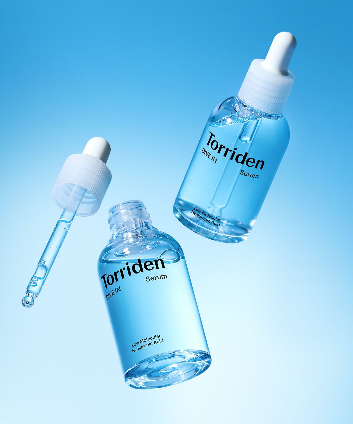 토리든(TORRIDEN) [SET] 다이브인 저분자 히알루론산 세럼 50ml+40ml+ 다이브인 마스크 10매(+다이브인 토너 50ml+멀티패드 10매입)