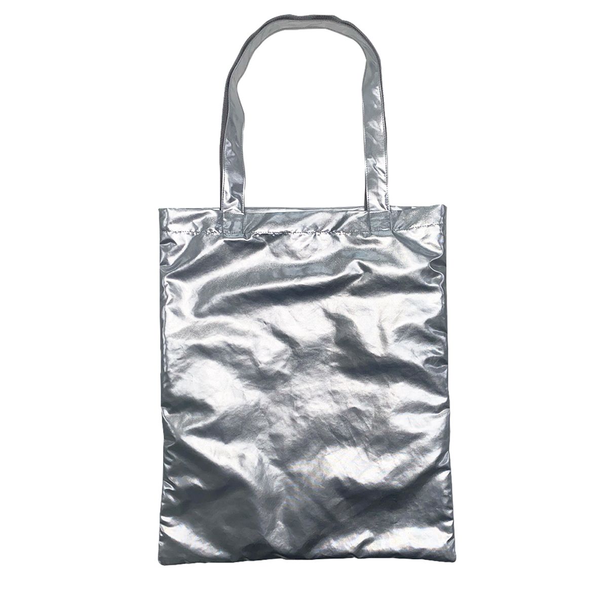 이레귤러(IRREGULAR) ARCMETAL TOTE BAG (SILVER)